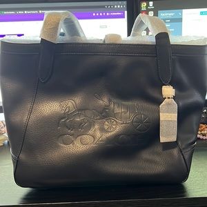 Blue Coach purse